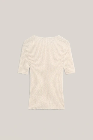 Джемпер из текстильной смеси с текстурой - лимитированная коллекция- Заказать в России