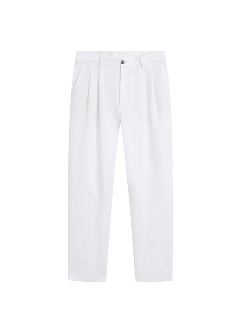 Льняные брюки с двойными стрелками - limited edition