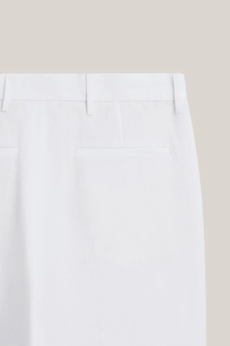 Льняные брюки с двойными стрелками - limited edition