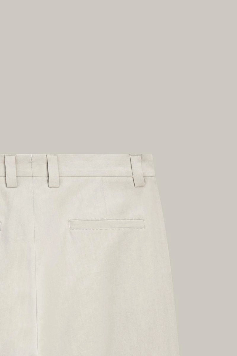 Брюки для костюма из 100% льна - лимитированная коллекция