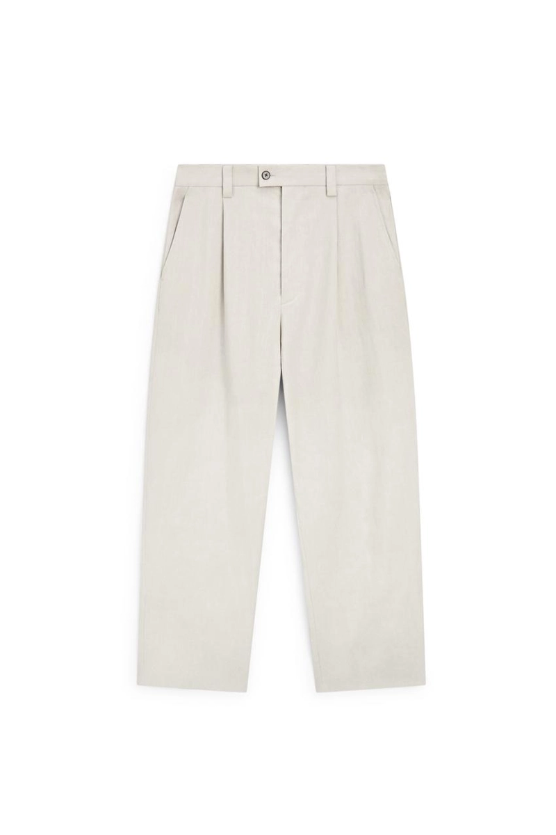 Брюки для костюма из 100% льна - лимитированная коллекция