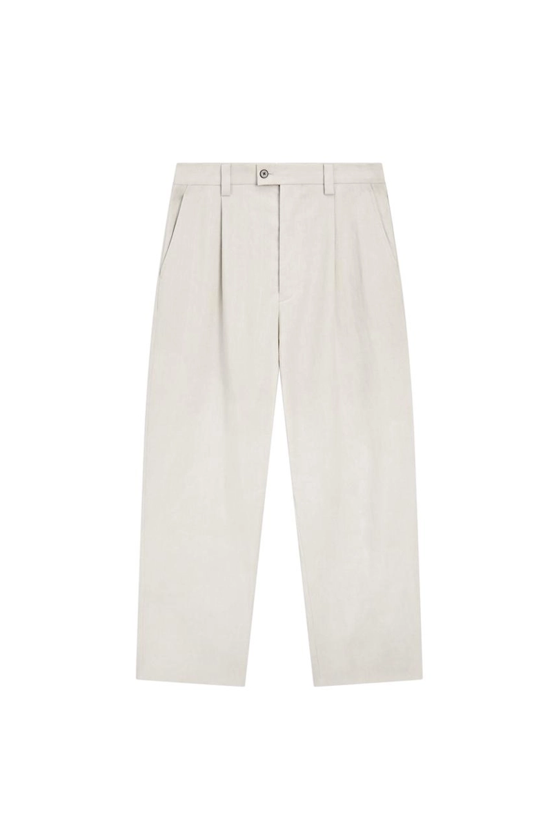 Брюки для костюма из 100% льна - лимитированная коллекция