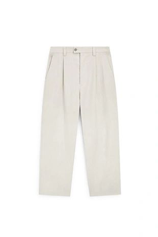 Брюки для костюма из 100% льна - лимитированная коллекция- Заказать в России