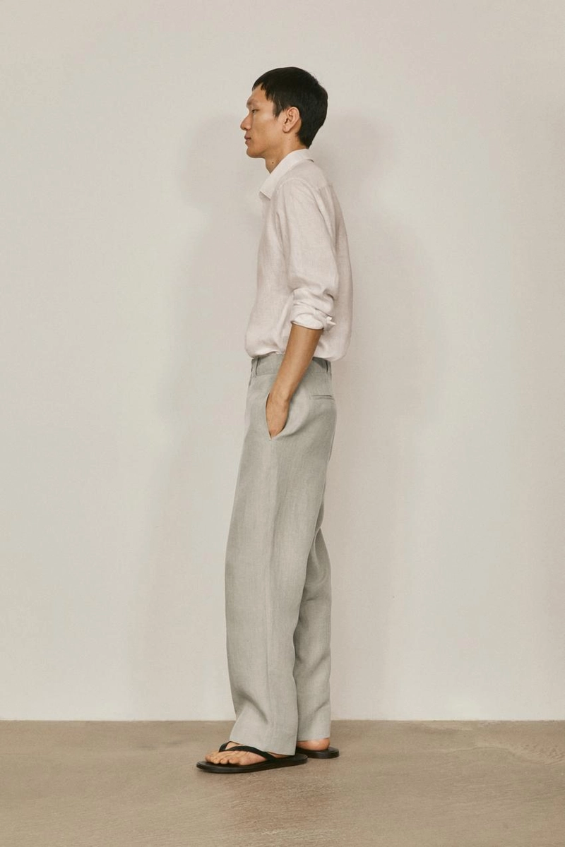 Брюки из 100% льна - limited edition