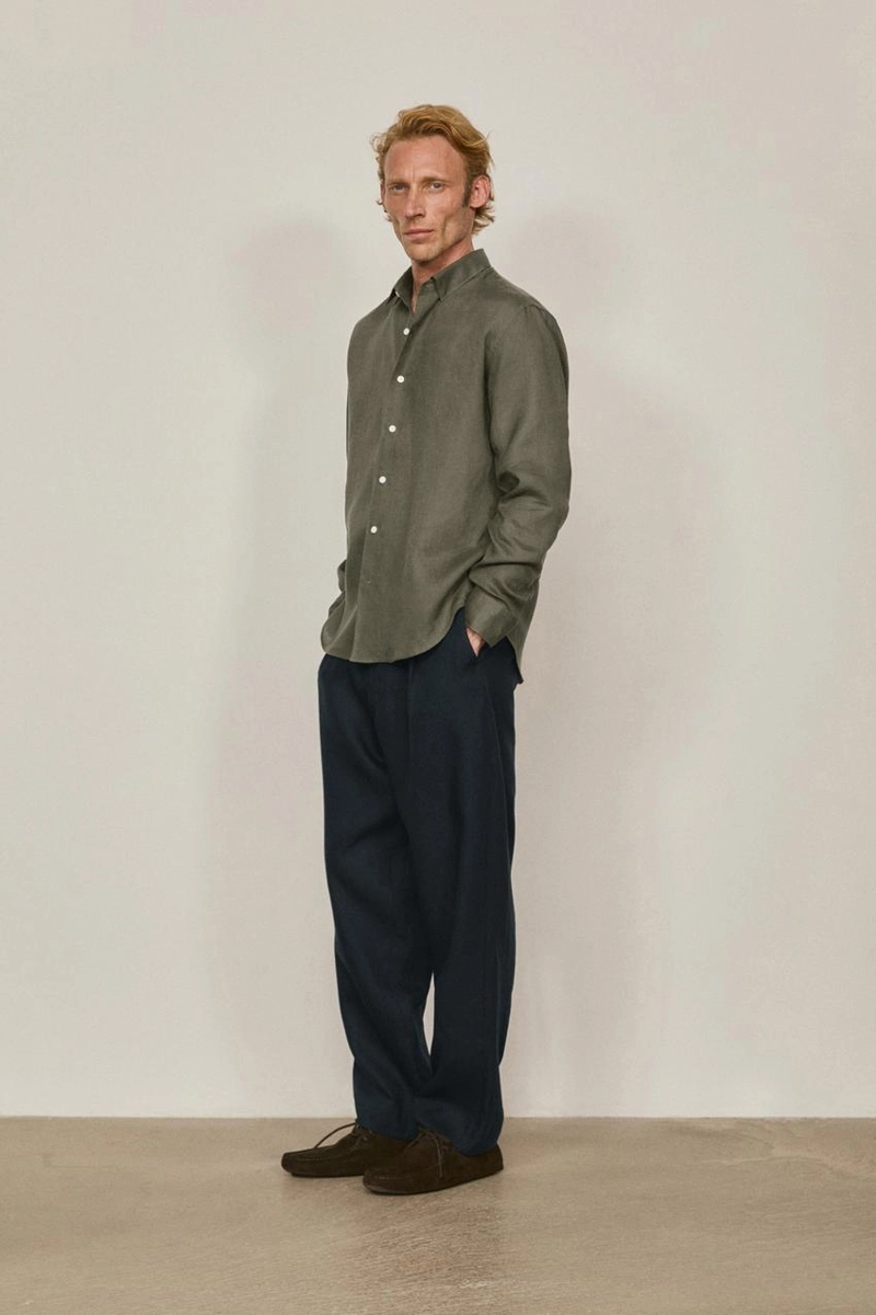 Рубашка из чистого льна extra fine - limited edition