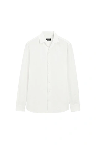 Рубашка из смесового льна - лимитированная коллекция- Заказать в России