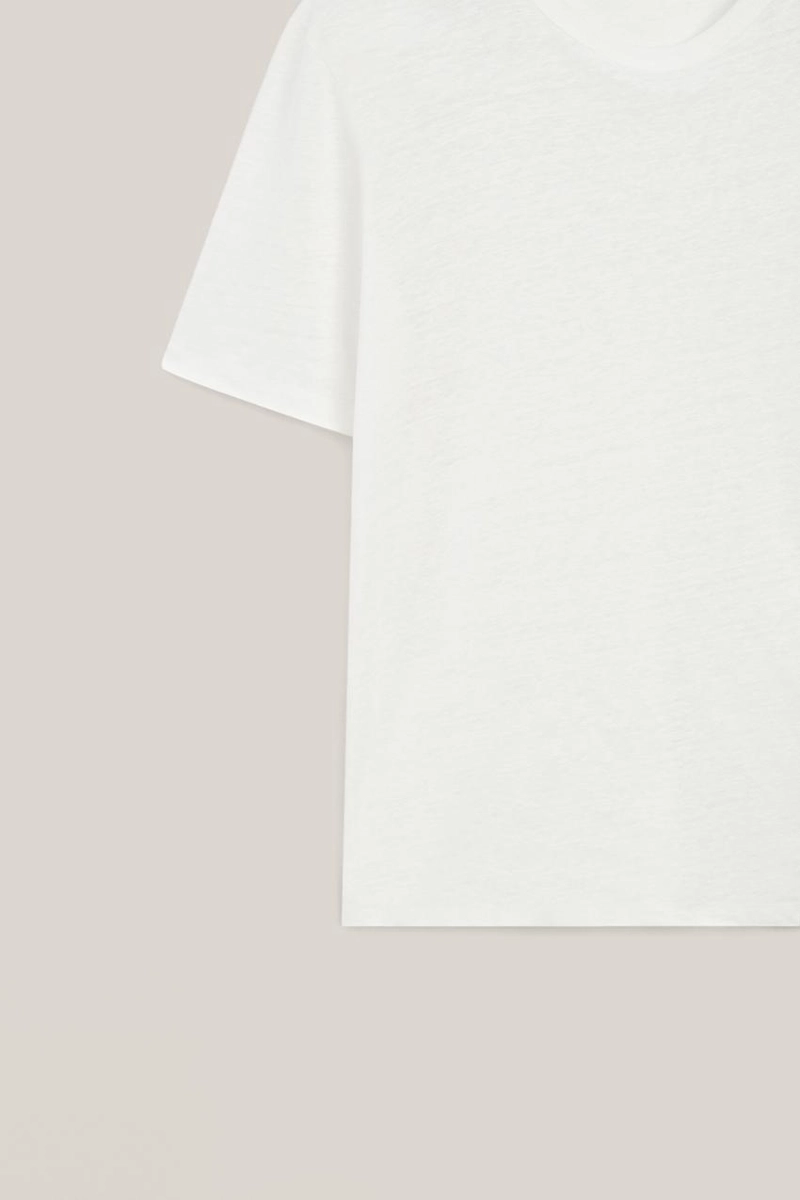 Футболка с коротким рукавом из 100% льна - лимитированное издание