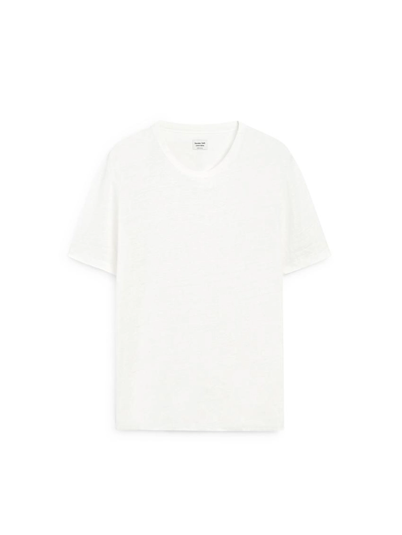 Футболка с коротким рукавом из 100% льна - лимитированное издание