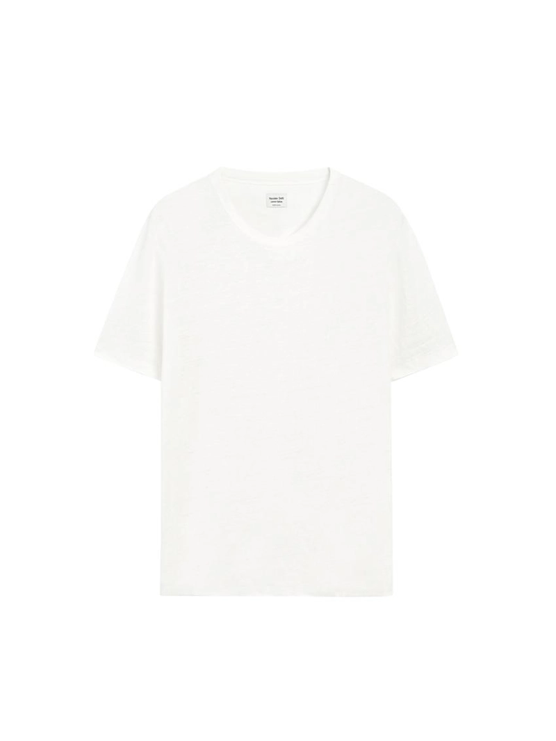 Футболка с коротким рукавом из 100% льна - лимитированное издание