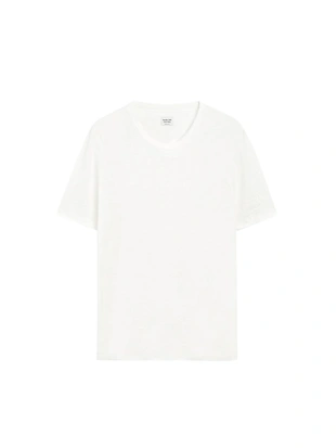 Футболка с коротким рукавом из 100% льна - лимитированное издание- Заказать в России