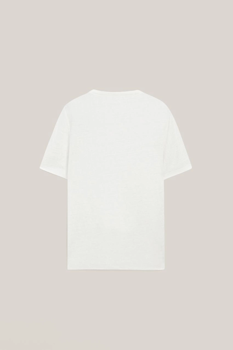 Футболка с коротким рукавом из 100% льна - лимитированное издание