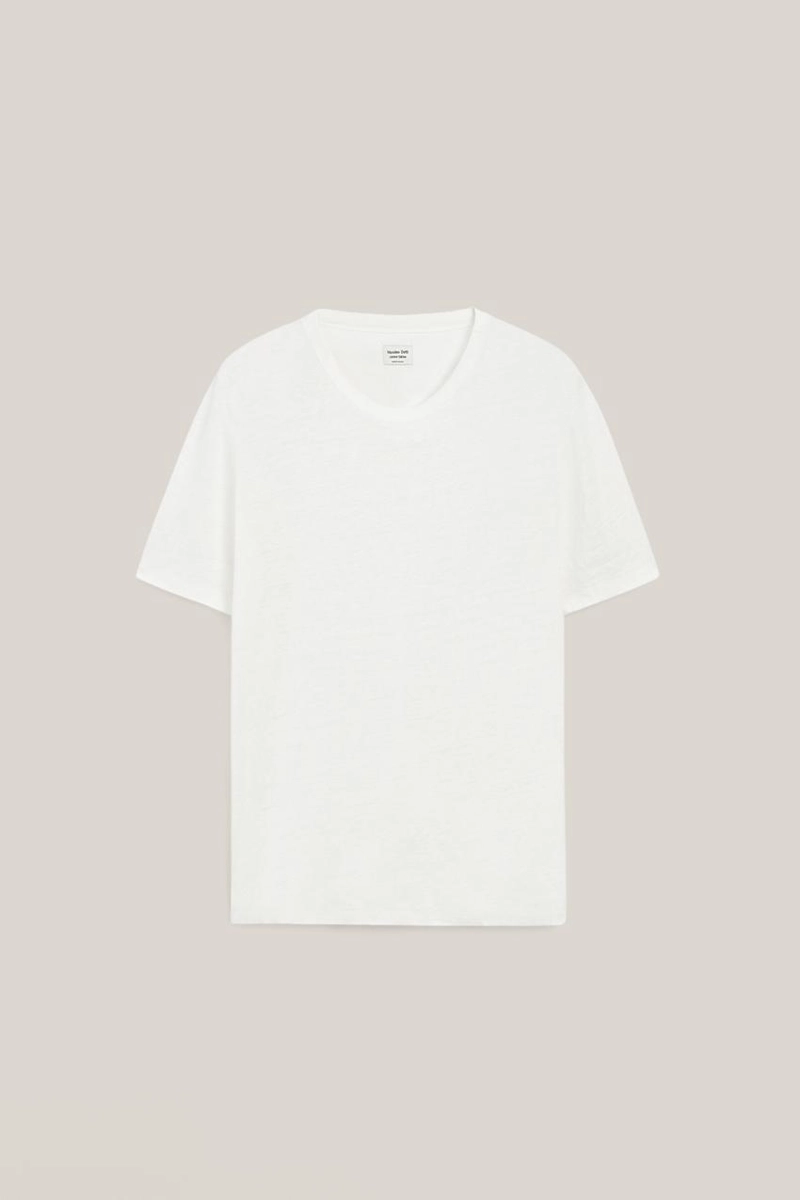 Футболка с коротким рукавом из 100% льна - лимитированное издание