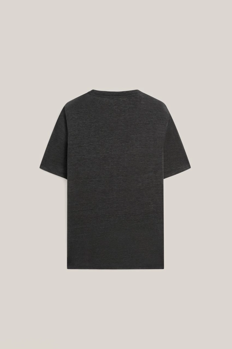 Футболка с короткими рукавами из 100% льна - лимитированная коллекция