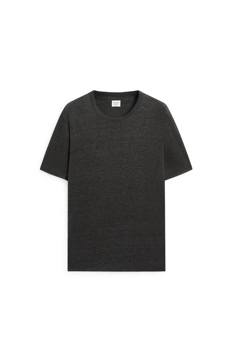 Футболка с короткими рукавами из 100% льна - лимитированная коллекция