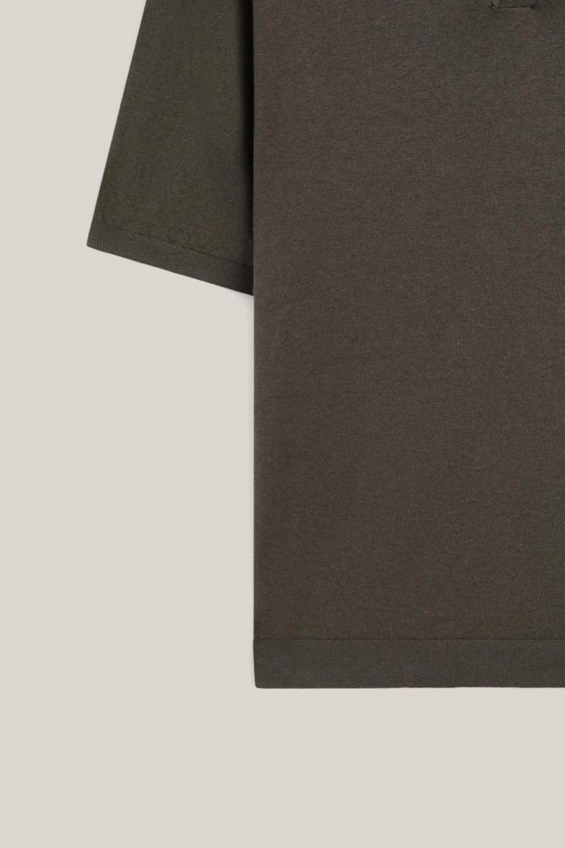 Поло-свитер из хлопка и льна - лимитированная коллекция