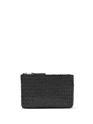 Сумочка-клатч из плетеной кожи наппа- Заказать в России