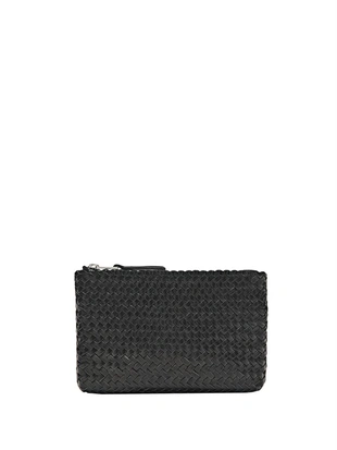 Сумочка-клатч из плетеной кожи наппа- Заказать в России