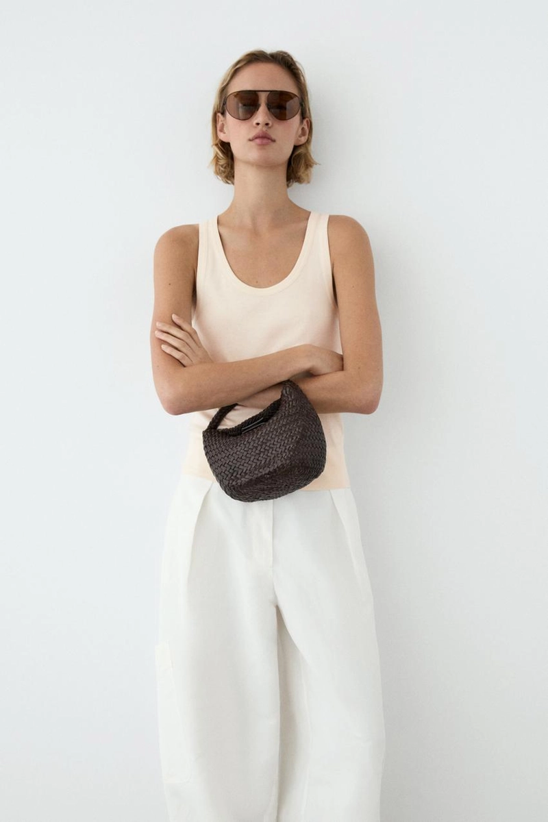 Майка без рукавов из 100% хлопка