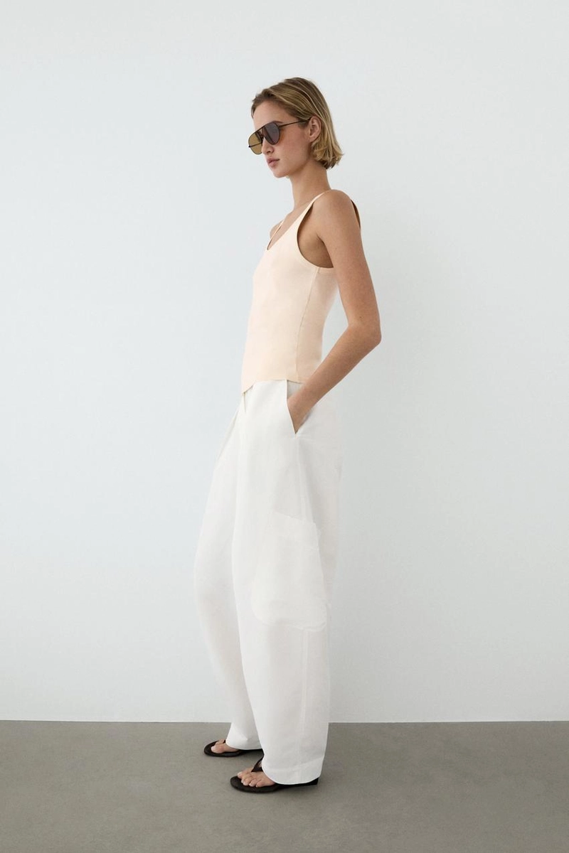 Майка без рукавов из 100% хлопка