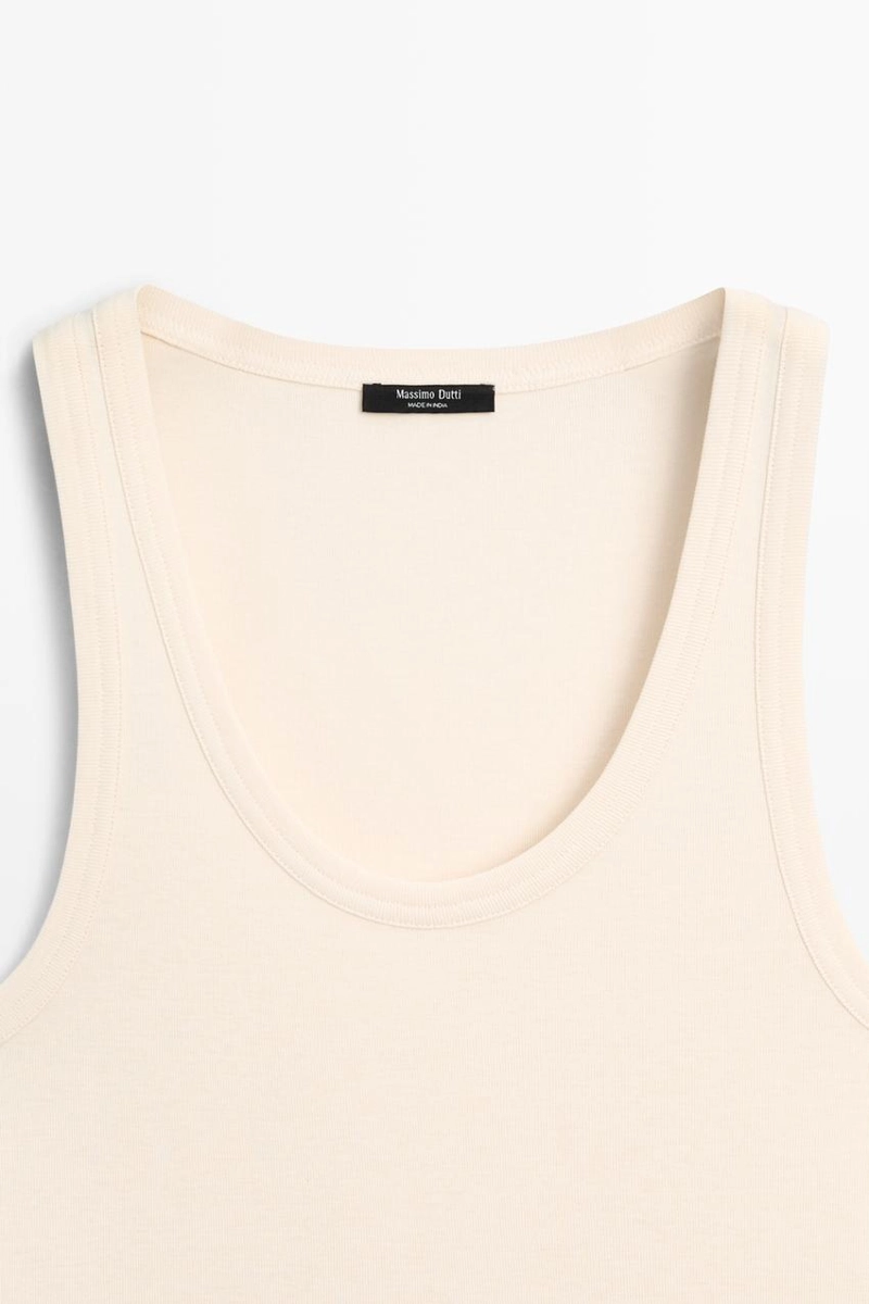 Майка без рукавов из 100% хлопка