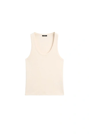 Майка без рукавов из 100% хлопка- Заказать в России