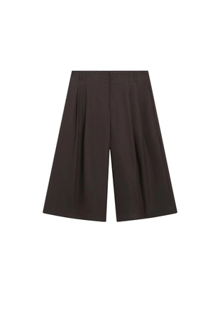 Длинные бермуды с полосатым деталем- Заказать в России