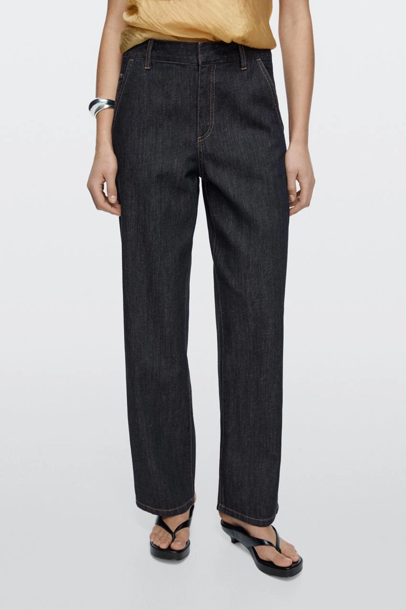 Джинсы свободного кроя