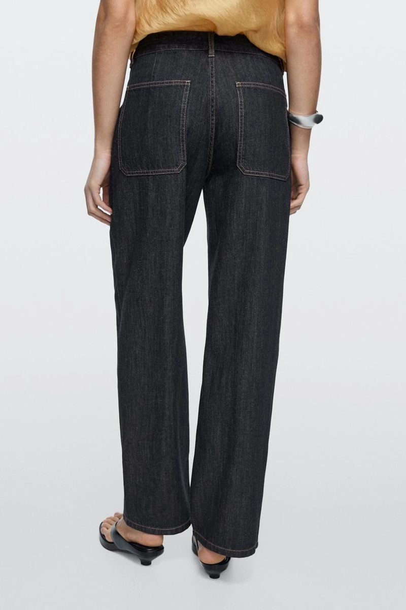 Джинсы свободного кроя