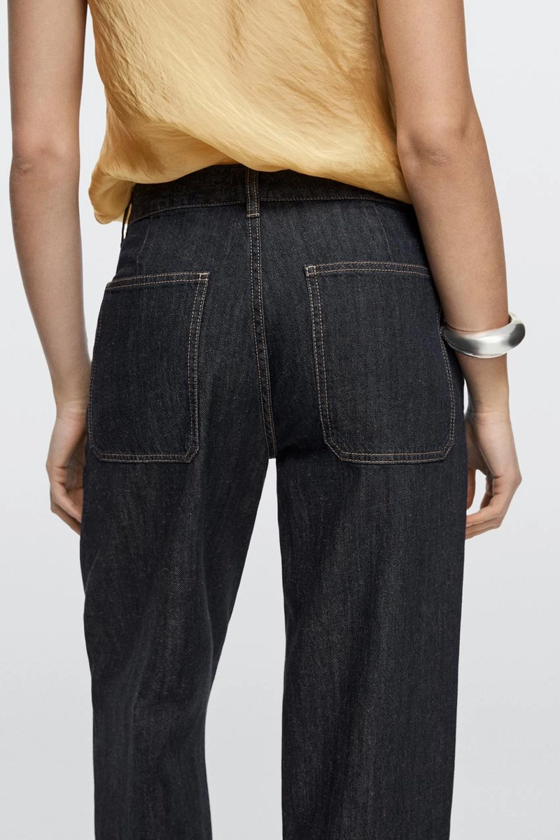 Джинсы свободного кроя