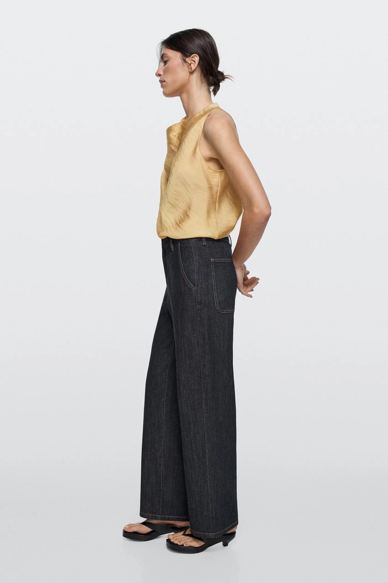 Джинсы свободного кроя