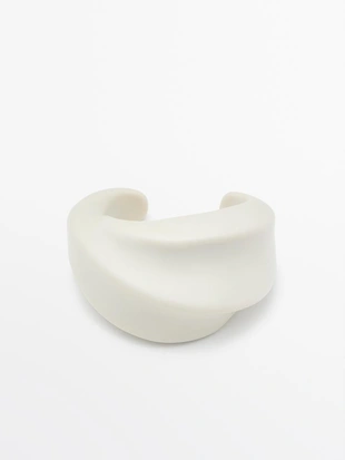 Широкий литой браслет- Заказать в России