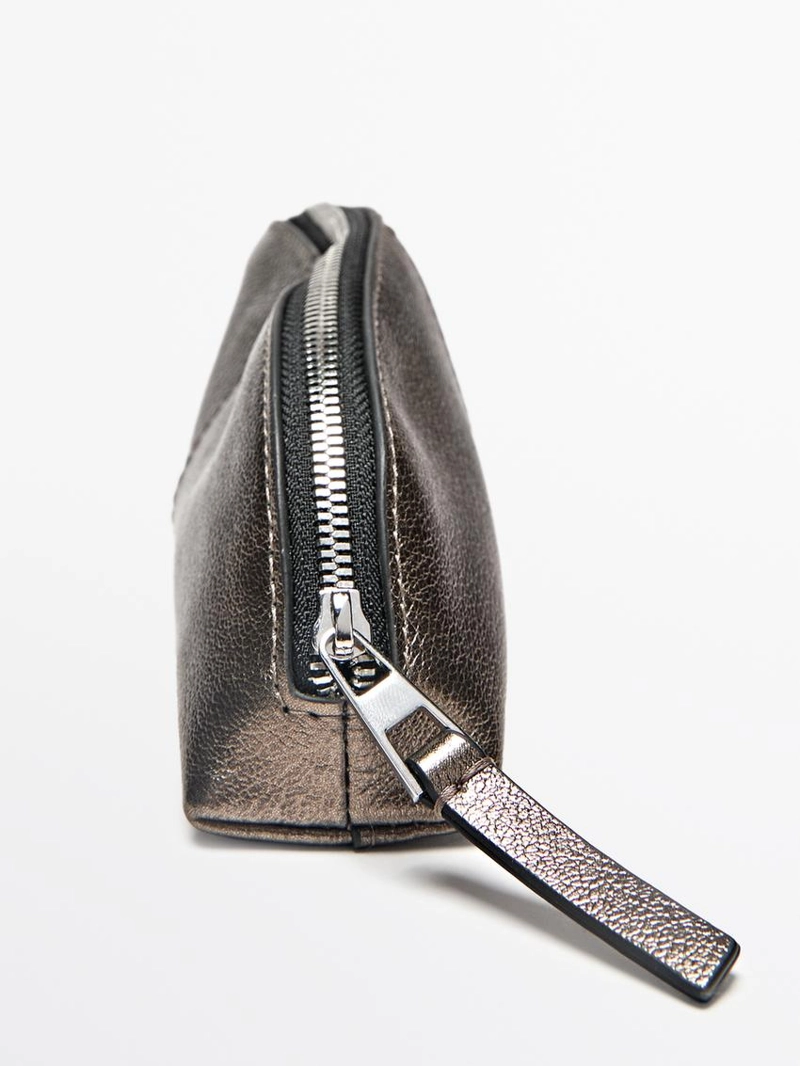 Кожаный пенал из наппы