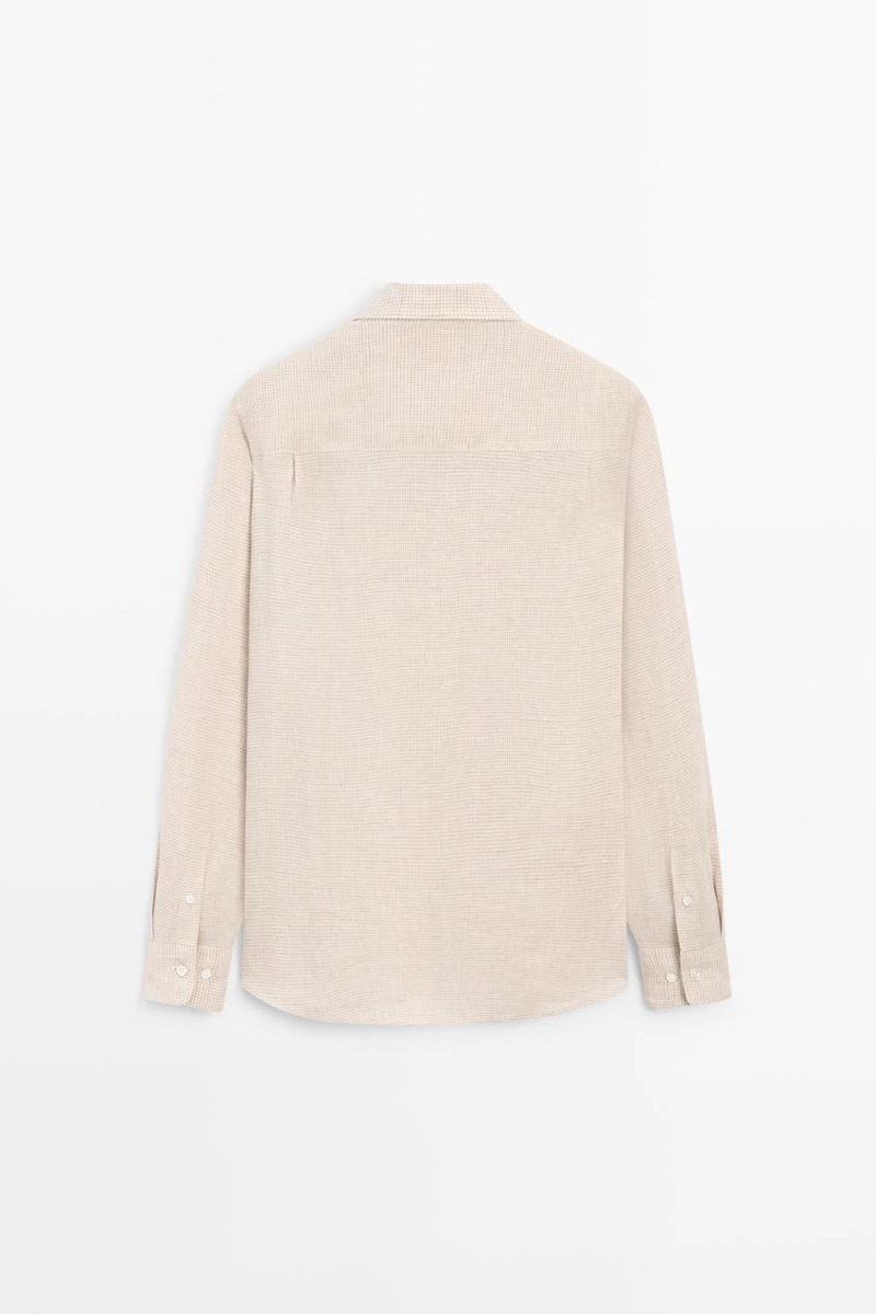 Рубашка из льна 100% льна