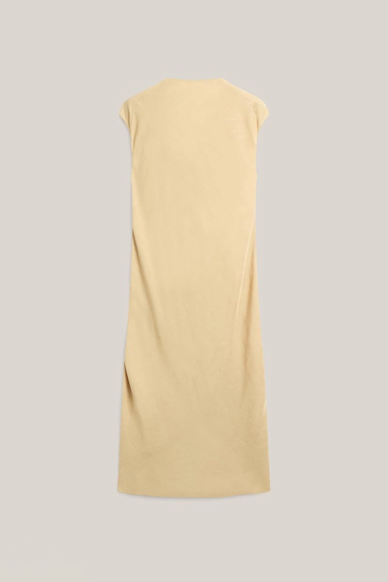 Платье миди с драпировкой - limited edition