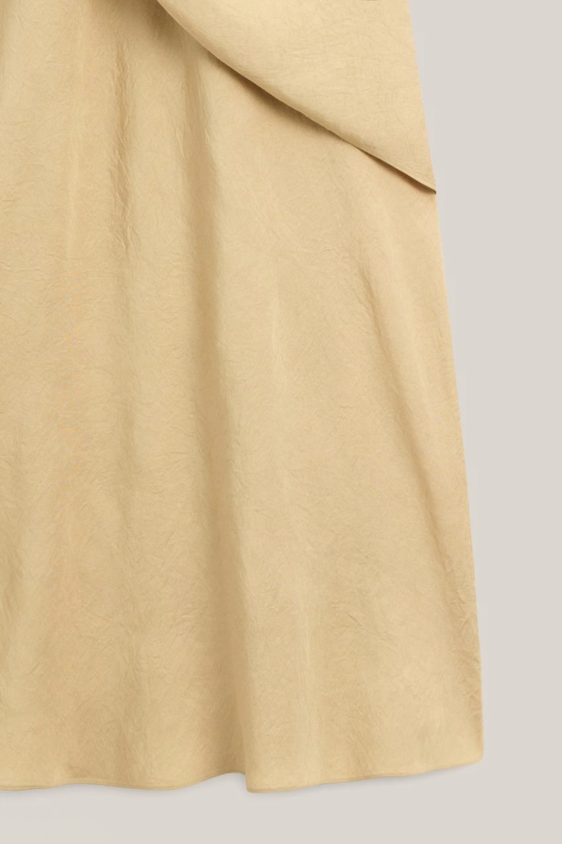 Платье миди с драпировкой - limited edition