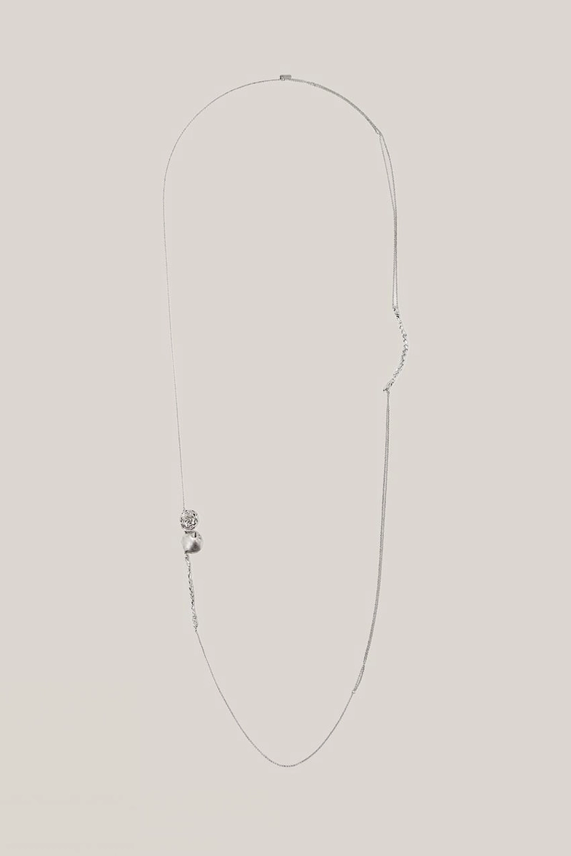 Длинное многофункциональное колье-корзинка - лимитированное издание