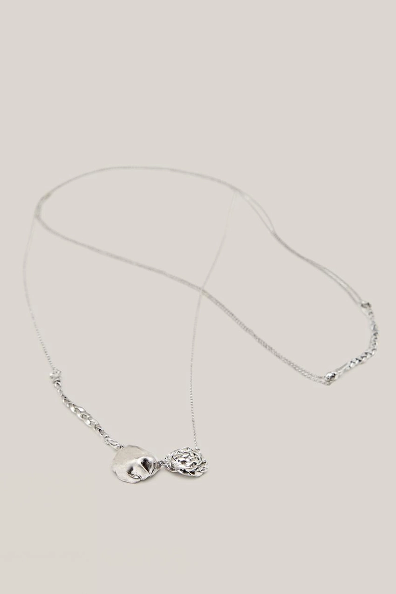 Длинное многофункциональное колье-корзинка - лимитированное издание