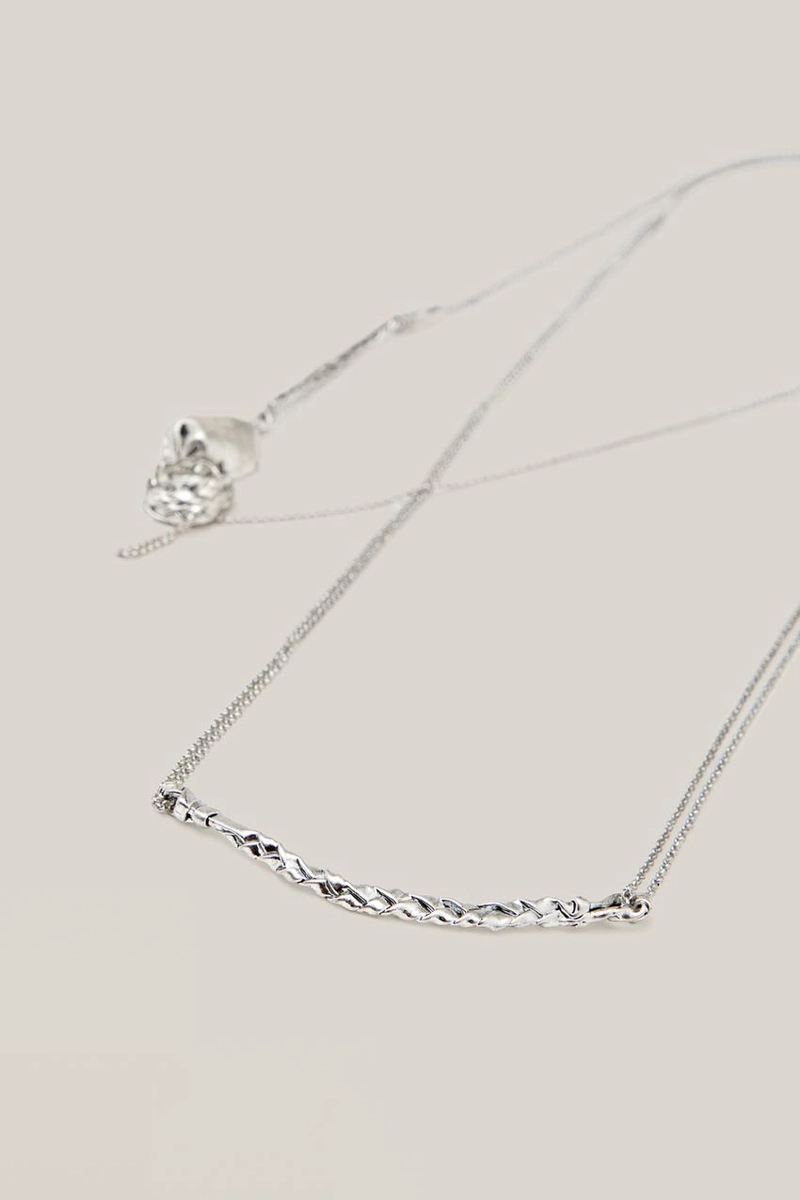 Длинное многофункциональное колье-корзинка - лимитированное издание