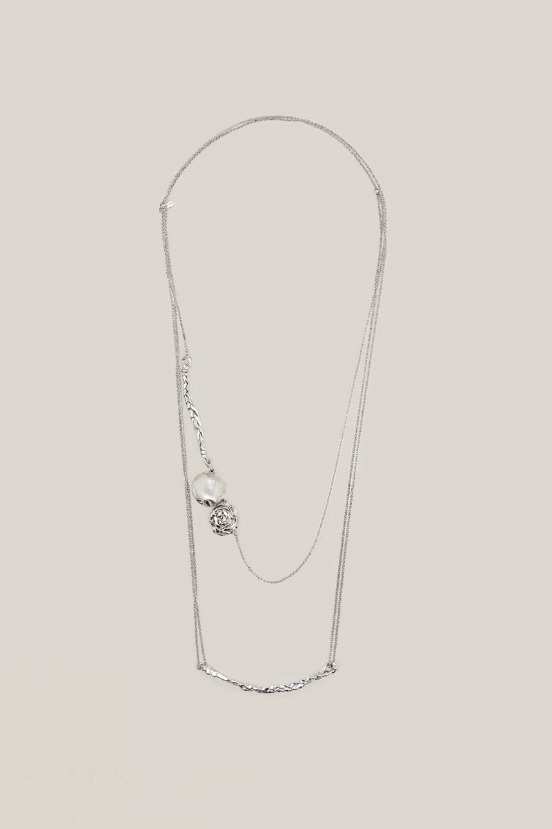 Длинное многофункциональное колье-корзинка - лимитированное издание