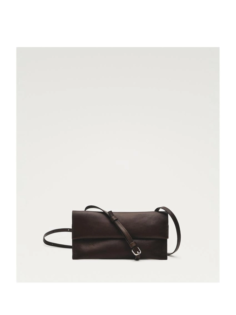 Сумка через плечо из натуральной кожи nappa