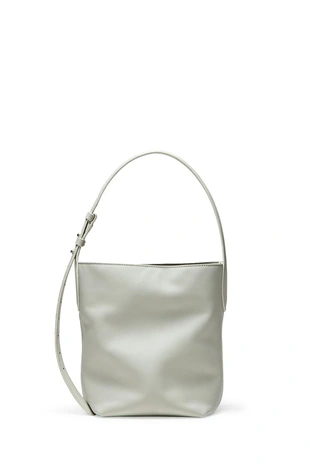 Мини-ведро из натуральной кожи наппа- Заказать в России