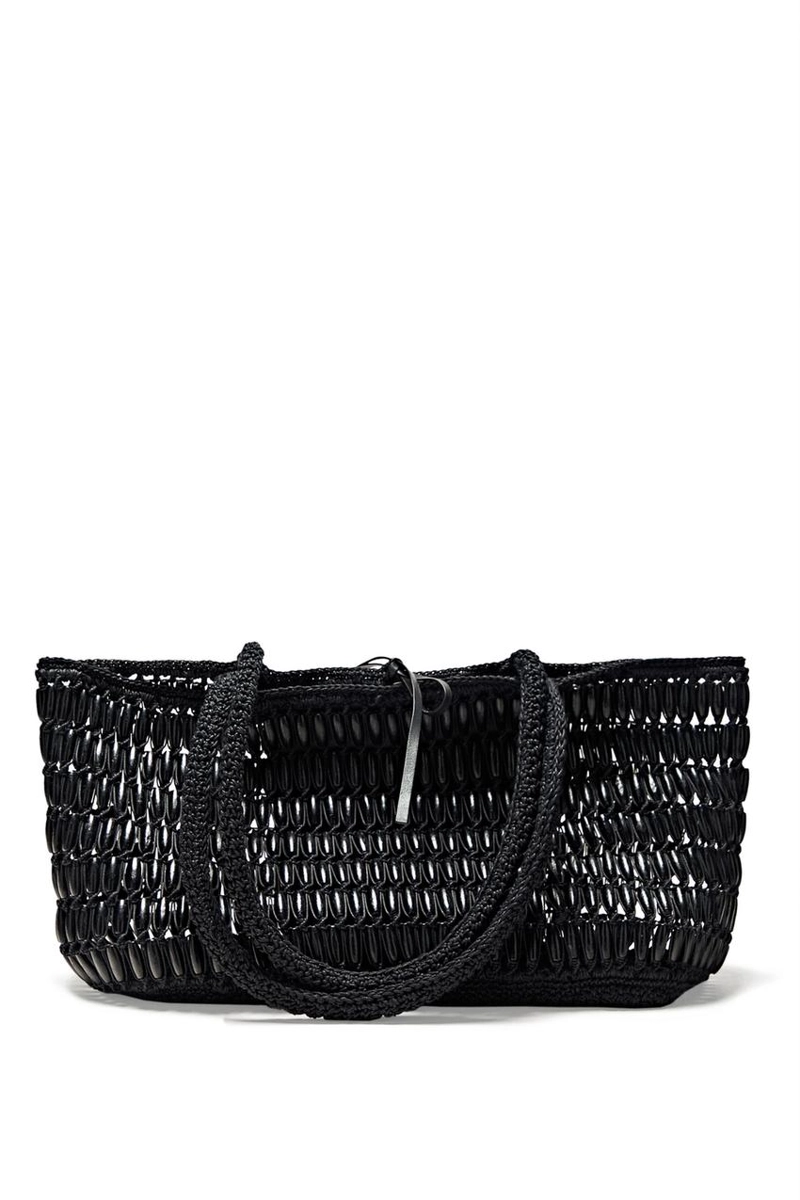 Сумка-тоут с деревянными деталями