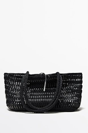 Сумка-тоут с деревянными деталями- Заказать в России