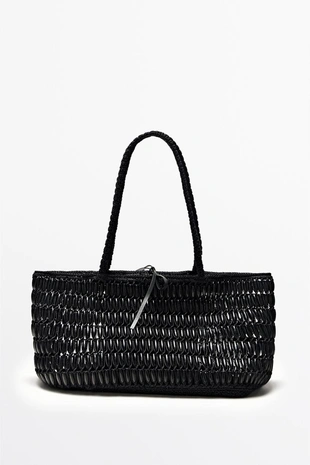 Сумка-тоут с деревянными деталями- Заказать в России