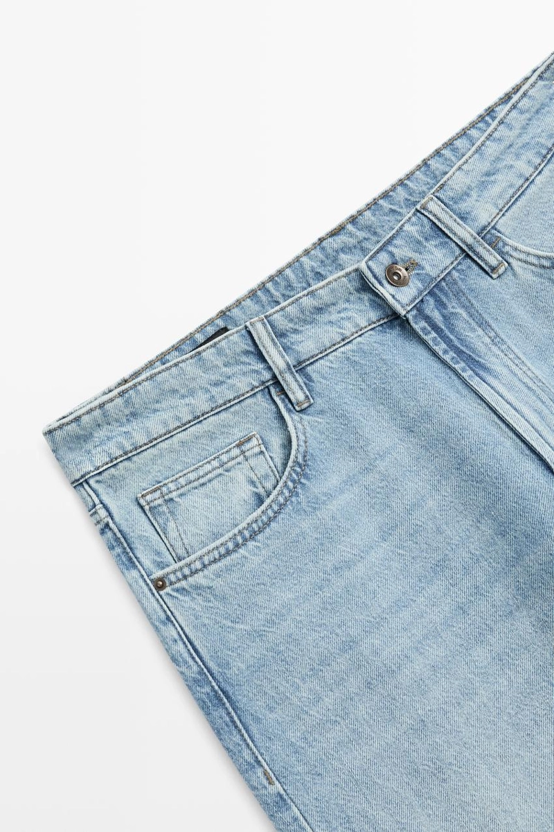 Джинсы с зауженным кроем