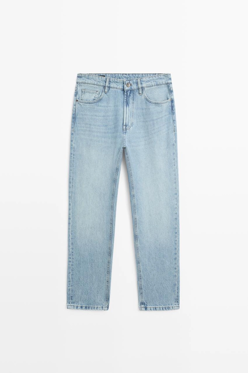 Джинсы с зауженным кроем