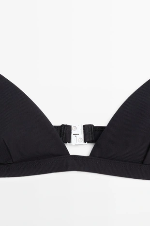 Бикини с гладкой текстурой и металлической застёжкой massimo dutti- Заказать в России