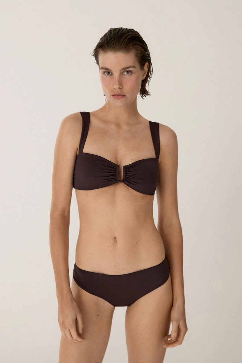 Плавки с высокой талией massimo dutti