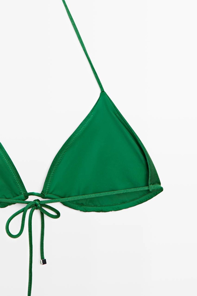 Треугольник купальника с регулируемыми брюками massimo dutti