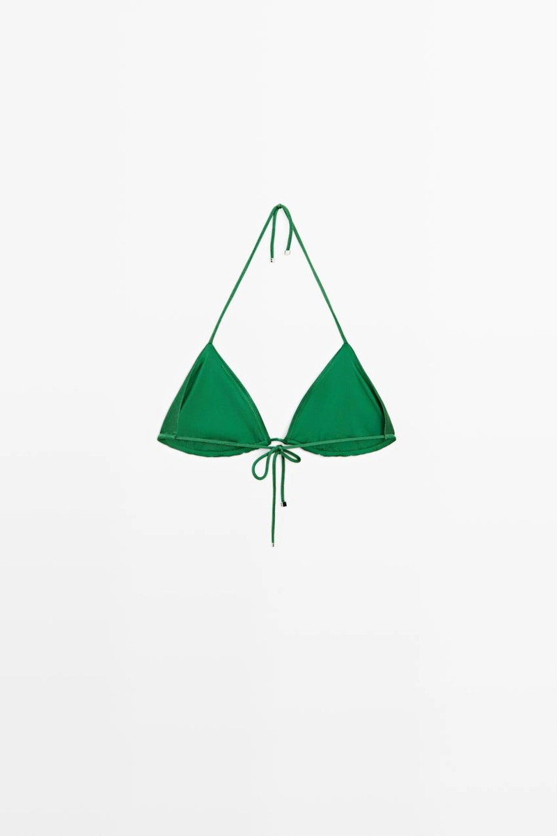 Треугольник купальника с регулируемыми брюками massimo dutti